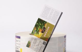 BOPP透明不干胶标签